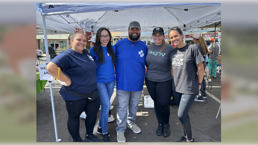 DKICP alumni and staff, including Trisha Nobriga, Vy Tran, Shane Naeole, Christina Requelman and Elissa Brown helped fill prescriptions for Lahaina residents impacted by recent wildfires.